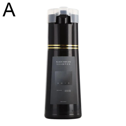 200ML Nova Hair Instant Dye Shampoo Hair Dye Coloring Shampoo for Gray Hair Long Lasting Nourish for Men Women