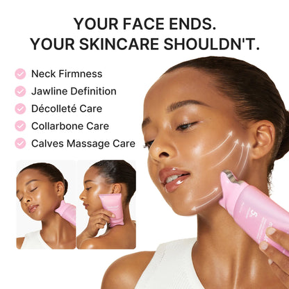 [NEW] [Medicube] PDRN Collagen Gua Sha Neck Wrinkle Cream | Built-In Gua Sha Massager with Volufiline 5% + PDRN | Firming, Contour Care for the Look of Fine Lines, Jawline, Neck, Décolleté,Underarms, Chest, Legs, Shoulder | Massage Cream | Korean Skincare